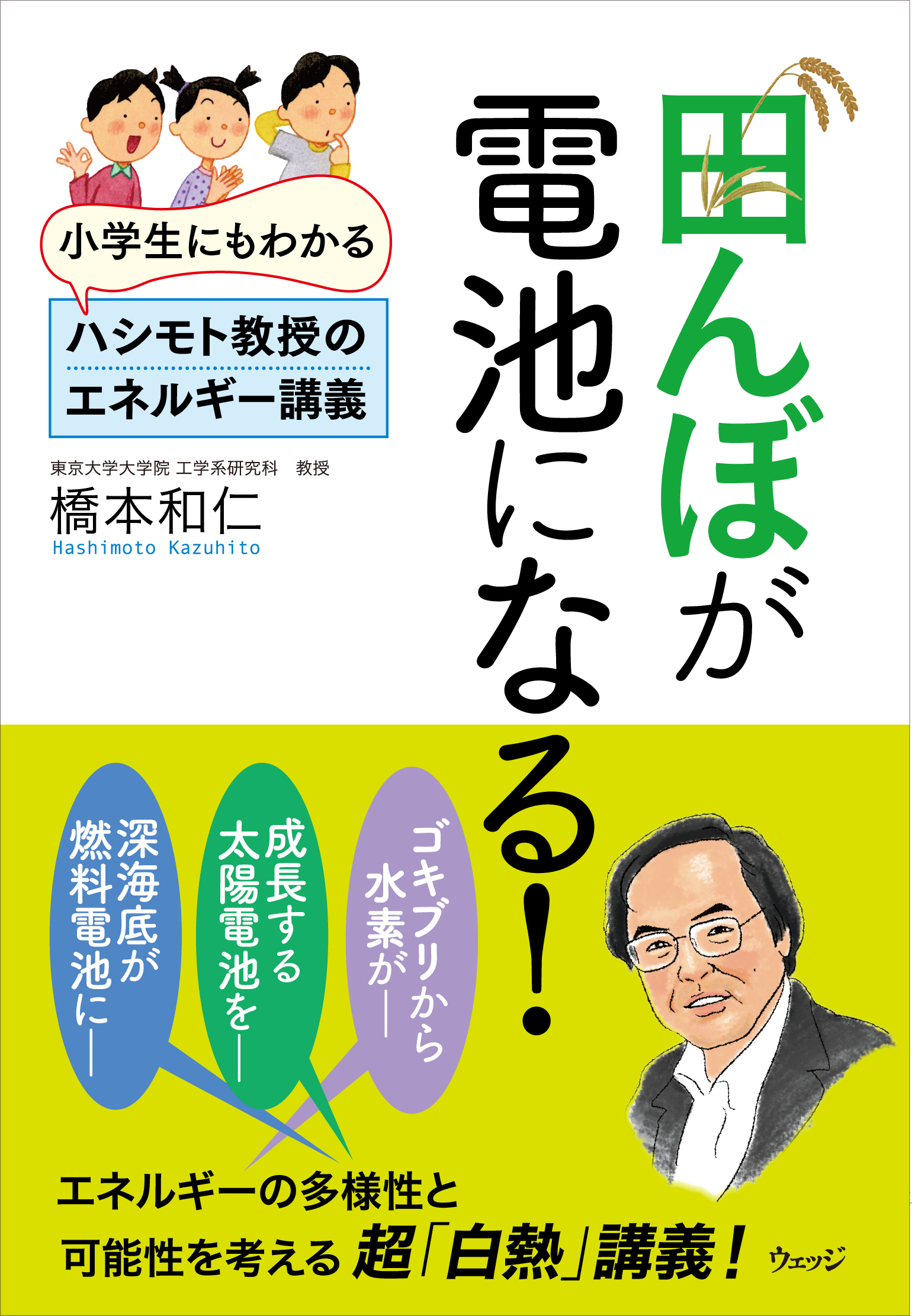 田んぼが電池になる！ - ウェッジブックス -