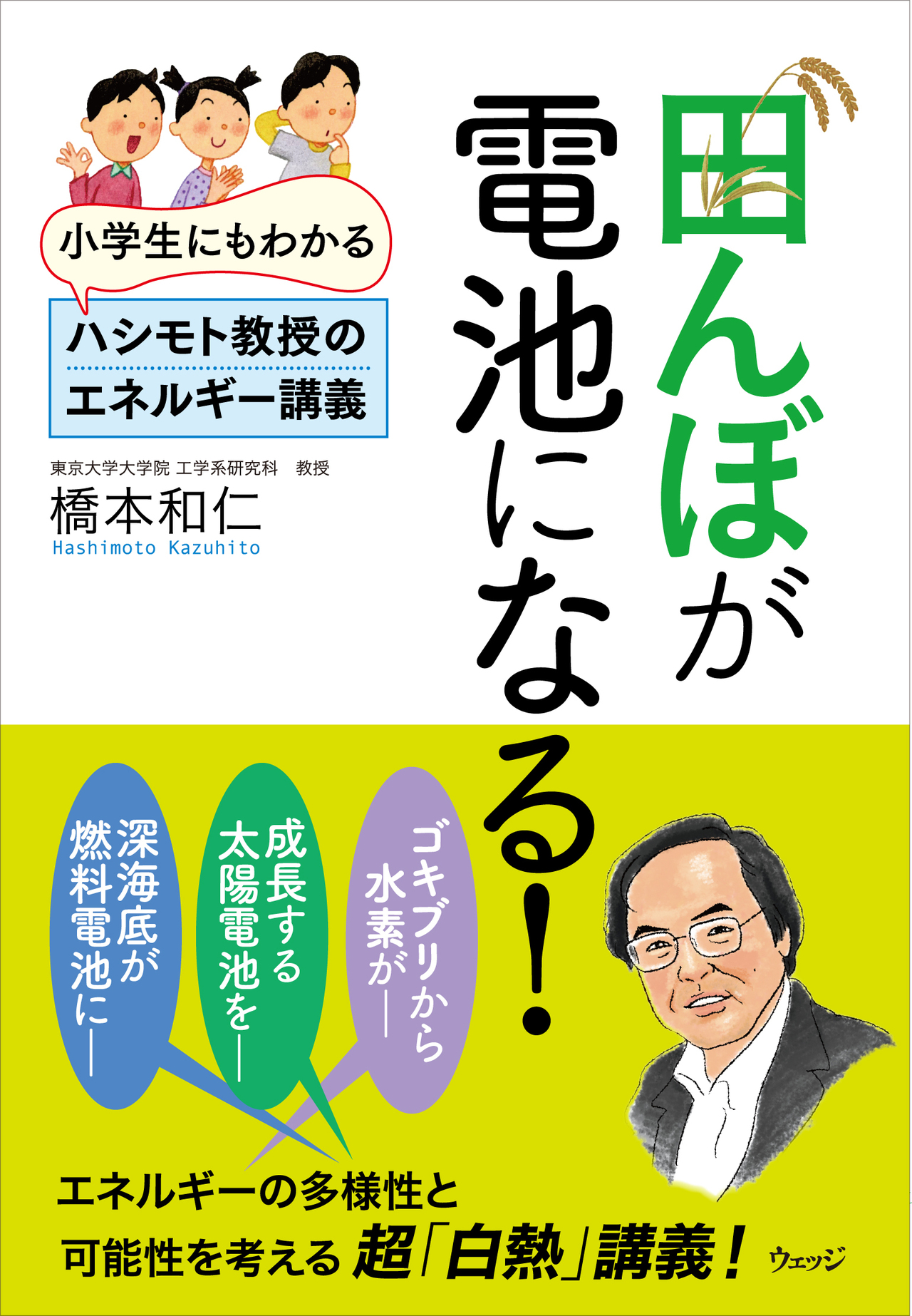 田んぼが電池になる！ - ウェッジブックス -