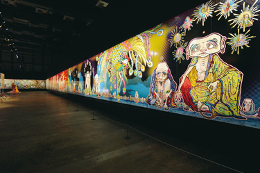 soa　村上隆 「シシ神と羅漢」 soa 村上隆 「シシ神と羅漢」 シシ神と羅漢Deer God of the Forest