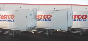 COSTCO トレーラー模型 ホワイト COSTCO トレーラー模型 ホワイト COSTCO トレーラー模型 ホワイト