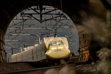 【保証書付】ドクターイエロー　T4編成 カーテン 鉄道ファン必見！9月23日発売「923形ドクターイエローT4編成」純金